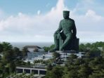 Proyek Pembangunan Patung Soekarno di Bandung Bernilai 10 Triliun