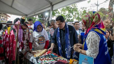 Menteri BUMN Erick Thohir Hadiri Pesta Rakyat Simpedes BRI