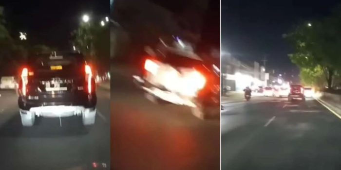 Mobil Pajero Hitam Disumpahin Netizen