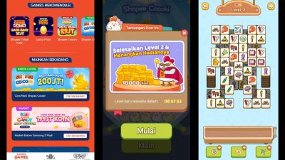 Tangkapan gambar Game Cocoki Shopee