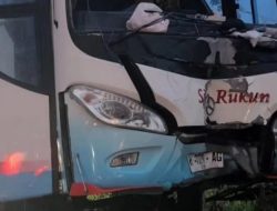 Kecelakaan Bus Terjadi di Tanjakan Selarong Puncak Bogor, Diduga Karena Rem Blong