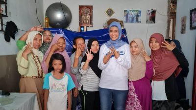 Naviri Priliarahma Ngaliwet Bareng Warga Ciwaringin Bogor