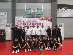 Posisi Tim Basket Putri Kabupaten Bogor di Kejurda Jawa Barat 2023