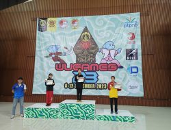 Prestasi Atlet Tim Wushu Kabupaten Bogor di Kejurnas WU Games 2023