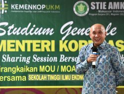 MenKopUKM STIE AMKOP MakassarAjak STIE AMKOP Makassar Kembangkan Bisnis