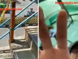 Viral Pria Kepergok Diduga Maling HP di JPO Stasiun Bogor