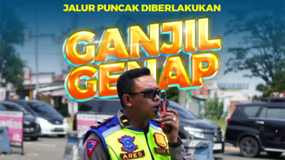 Ganjil genap Puncak Bogor