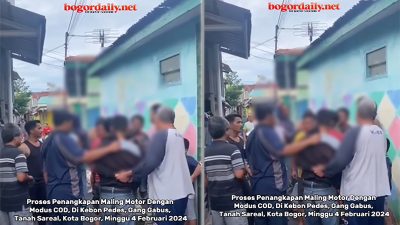 Viral Maling Motor Ditangkap di Kebon Pedes Bogor