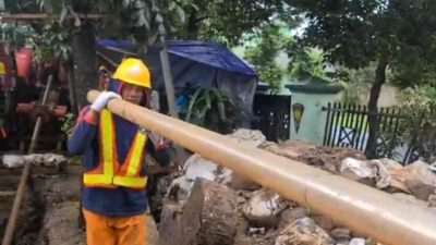 Perumda Tirta Pakuan Beberkan Fakta Video Viral Mobil Tangki Buang Limbah Ke Sungai Cisadane.