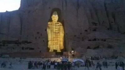 Patung Budha  55 Meter di Afghanistan yang Menakjubkan