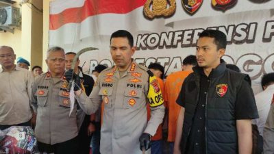 Hap! Pelaku Pembacokan saat Tawuran Pelajar di Pasir Kuda Bogor Ditangkap