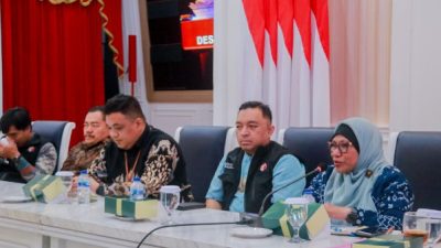 Pj Walikota Bogor Pimpin Rakor Desk Pilkada Serentak 2024
