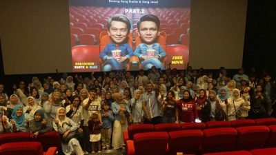 Dukung Perfilman Indonesia, Dedie - Jenal Gelar Nopel (Nonton Pelem) Bareng Warga