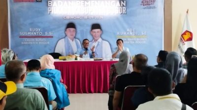 Mantan Bupati Bogor Pimpin Tim Pemenangan Rudy Susmanto Jaro Ade