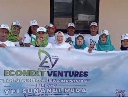 Komunitas EcoNext Ventures Bogor Raya Salurkan Bantuan Beasiswa di YPI Sunanul Huda Leuwiliang Bogor