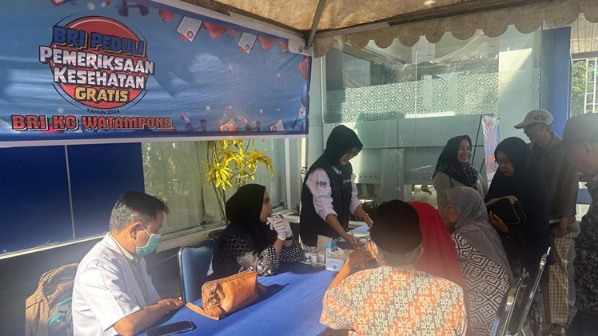 13.200 Orang Dapatkan Pemeriksaan Kesehatan Gratis BRI Peduli di Berbagai Wilayah di Indonesia