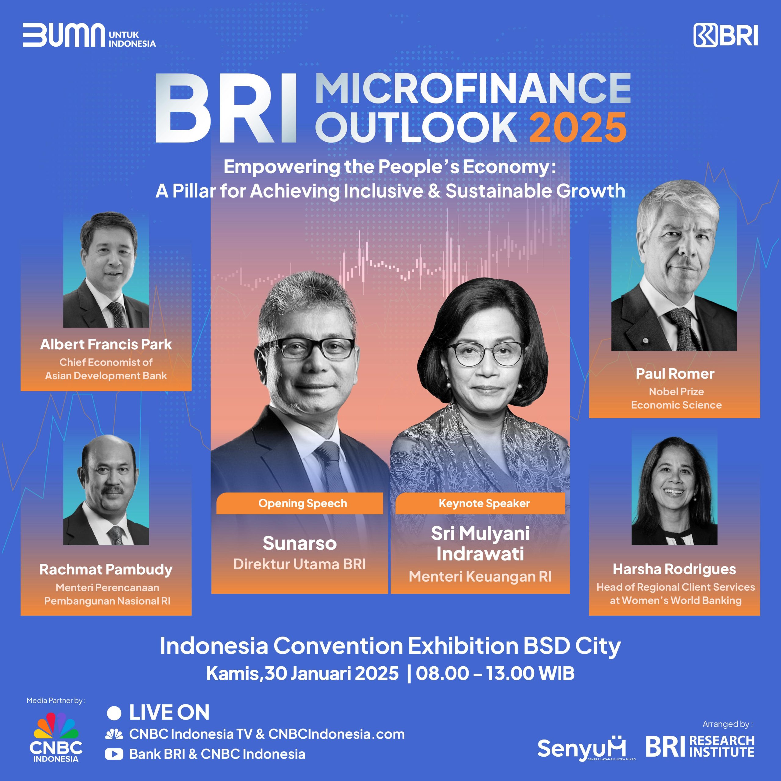 Jangan Lewatkan! BRI UMKM EXPO(RT) & Microfinance Outlook 2025 Digelar 30 Januari - 2 Februari di ICE BSD