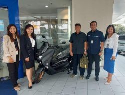 Panen Hadiah Simpedes Periode II, Nasabah BRI Pancoran Sabet Hadiah Yamaha NMAX S